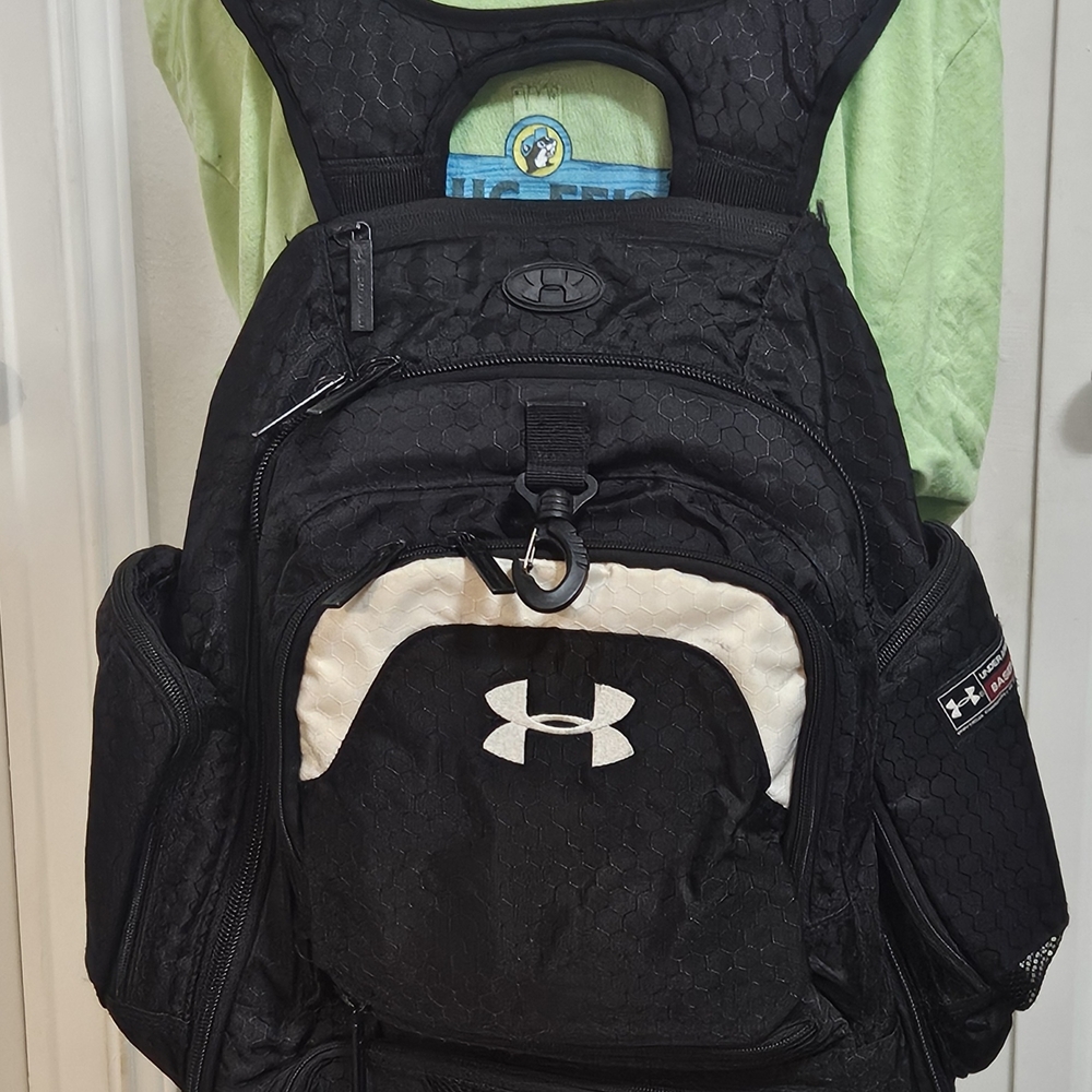 Under Armour Black and White Men's Backpack